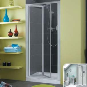 Trevi Shower Enclosures -  Ideal Standard Connect L8068ac Side Panel 800 White Clr