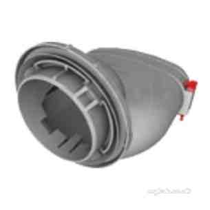 Aidelle Flue Dilution Fans -  51mm Oval Spigots For Distribution Box