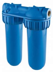 Water Filters -  Softline 10inch Duplex Housing Kit 34inch Bsp Ports