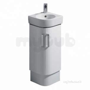 Twyford Galerie Plan Furniture -  Plinth For E200 320mm Corner Wb Unit Wht