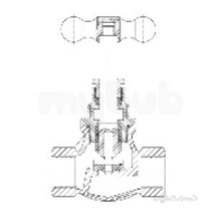 Plasson Gunmetal Valves and Fittings -  1 1/2 Inch Plasson Gm Bsp S/cock Bs5433 9053