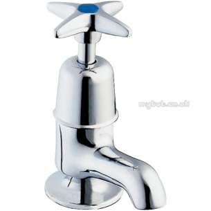 Deva Brassware -  Deva X-top Short Spout Basin Pillar Taps