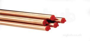 Copper Tube Table X 15mm 28mm -  Medical Gas 6 Metre Degreased Copper Tube With 15mm Outer Diameter