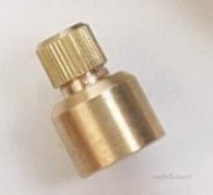 Brass Bushes Sockets and Plugs -  Midbras 15mm Air Vent Cap End 01 951/1