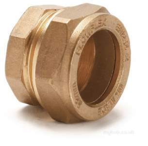 Plumb Center Compression Fittings -  Pegler Yorkshire Cb 22mm Compression Stop End