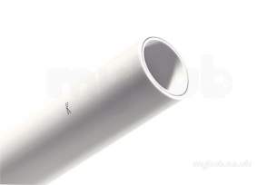 Polypipe Polyplumb Polyfit -  22mm X 2m Polyfit White Barrier Pipe10