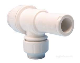 John Guest Speedfit Pipe and Fittings -  Speedfit 22mm X 22mm X 15mm Stem Tee