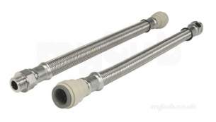 John Guest Speedfit Pipe and Fittings -  Speedfit 15mm X 3/8x 300mm Flexi Hose