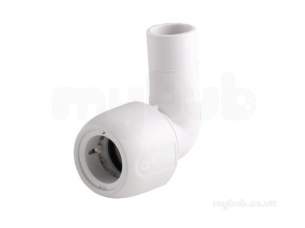 Hep2O Underfloor Heating Pipe and Fittings -  Hep2o Hd4 Single Socket 90d Elbow 10