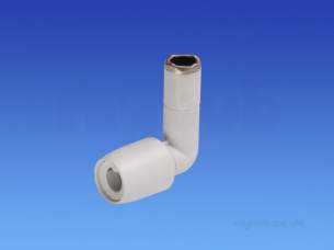 Hep2O Underfloor Heating Pipe and Fittings -  Hep2o Hd4 Single Socket 90d Elbow 15x10
