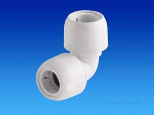 Hep2O Underfloor Heating Pipe and Fittings -  Hep2o Hd5 90d Elbow 22 Hd5/22w
