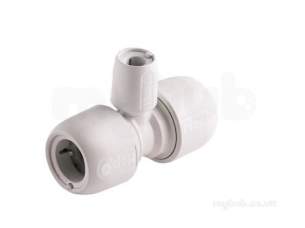 Hep2O Underfloor Heating Pipe and Fittings -  Hep2o Hd13 Rb Tee 22x22x15 Hd13/22w