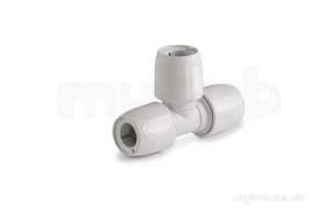 Hep2O Underfloor Heating Pipe and Fittings -  Hep2o Hd10 Equal Tee 22 Hd10/22w