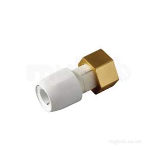 Hep2O Underfloor Heating Pipe and Fittings -  Hep2o Hd25 Straight Tap Connector 15x1/2