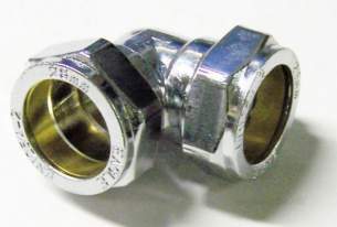 Midbras 22mm Compression Elbow Cp