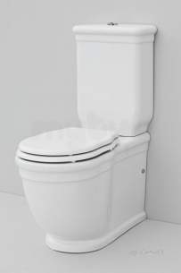 Eastbrook Sanitary Ware -  Fino Ceramic Cistern To Match Cc Fully Btw Pan White 95.046