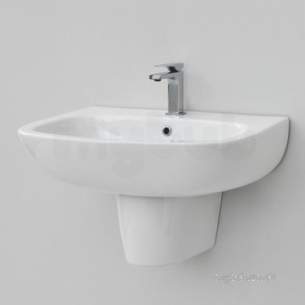 Eastbrook Sanitary Ware -  Albano Semi Pedestal White 95.077