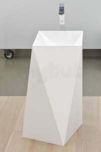 Eastbrook Sanitary Ware -  Conca Freestanding Basin White 95.116