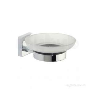 Roper Rhodes Accessories -  Roper Rhodes Glide 9514.02 Frosted Soap Dish