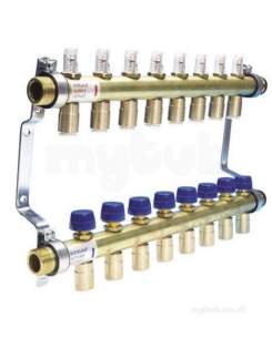 John Guest Underfloor Heating Range -  John Guest Speedfit 6 Zone Manifold
