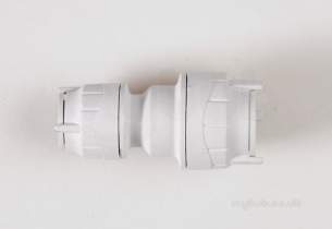 Polypipe Polyplumb Polyfit -  22mm X 10mm Polyfit Reducing Coupler Wht 5