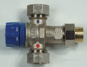 Underfloor Heating Manifolds and Ancillaries -  Polypipe 22mm Ufh Mixing Valve Pb219058