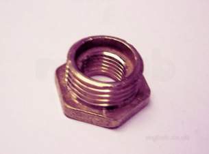 Brass Bushes Sockets and Plugs -  Midbras 1/2x 1/4 Inch Hex Brass Bush