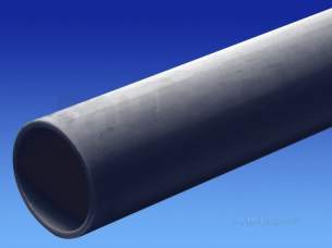 Wavin Blue and Black Large Bore Pipe -  Wavin Blk 16b Hppe Pipe 12m 280mm