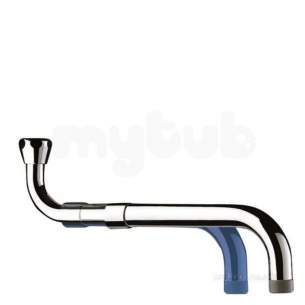 Delabie Brassware -  Delabie Telescopic Swivel Spout F3/4 Inch L200-290mm