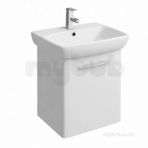 Twyford Mid Market Ware -  E100 Unit For Wb 600mm White E10376wh