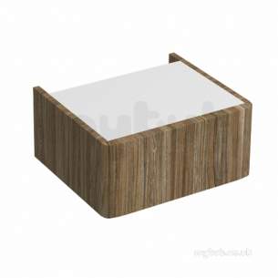 Twyford Mid Market Ware -  Plinth For 500mm Cabinet Grey Ash Wood E10007ga