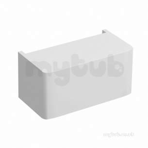 Twyford Mid Market Ware -  Plinth For 450x250mm Cabinet White E10006wh