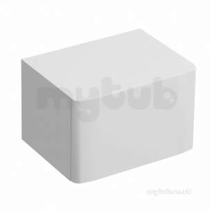 Twyford Mid Market Ware -  Plinth For 360mm Cabinet White E10005wh