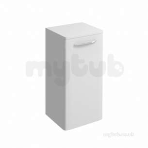 Twyford Mid Market Ware -  E100 Side Cabinet Small White E10371wh