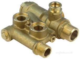 Ariston Boiler Spares -  Mts 65105063 Pressure Gauge Valve Group