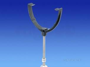 Osma Above Ground Drainage -  9t994b Black Osma Bow And Pin Rise And Fall