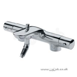 Ideal Standard Brassware -  Ideal Standard Melange A4284 Two Tap Holes Therm Bath/shower Mix Cp