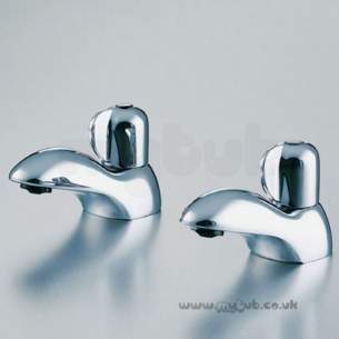 Ideal Standard Brassware -  Ideal Standard Waterways Cd E0665 Bath Taps Pair Cp