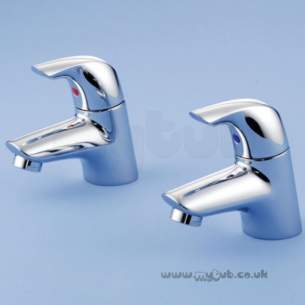 Ideal Standard Brassware -  Ideal Standard Ceraplan New B7884 1/2 Inch Basin Pillar Taps