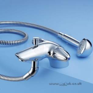 Ideal Standard Brassware -  Ideal Standard Ceraplan Duo B8251 One Tap Hole Bsm And Kit Cp