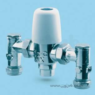 Armitage Shanks Commercial Sanitaryware -  Armitage Shanks Nuastyle S7435aa Thermo Mixer Valve Cp