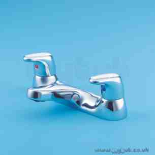 Armitage Shanks Domestic Brassware -  Armitage Shanks Sandringham E5069 Lever Handle Bath Filler Cp