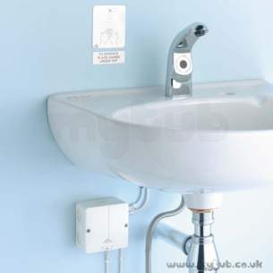 Armitage Shanks Commercial Brassware -  Armitage Shanks Sensorflo Solo S8135 H/rise Basin Spout Cp