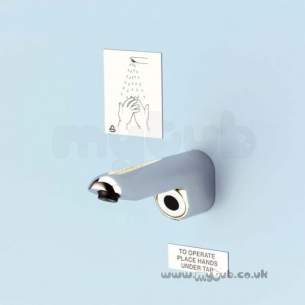 Armitage Shanks Commercial Brassware -  Armitage Shanks Sensorflo Solo S8138 Panel Spout Cp