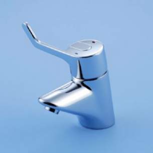 Armitage Shanks Commercial Brassware -  Htm64 Contour 21 Lever Thermostatic Basin Mixer A4169aa