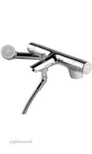 Ideal Standard Sottini Brassware -  Ideal Standard Rosita Bsh Mixer R-mtd Chrome Therm And Kit A4299aa