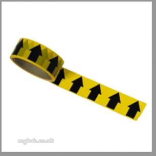 Regin Products -  Regin Rega45 Black Arrow On Yellow Tape