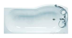 Ideal Standard Acrylic Baths -  Ideal Standard Alto E7606 700mm End Panel Wh