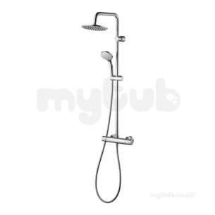 Ideal Standard Showers -  Ideal Standard Ctherm100 Dual Shower Kit S3 And 200mm Rain A5827aa