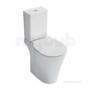 Ideal Standard Concept Air Sanitaryware -  Concept Air C/c Bowl Ho Wh Aquabld S/wrp E079701